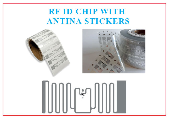 RF ID CHIP WITH ANTINA STICKERS