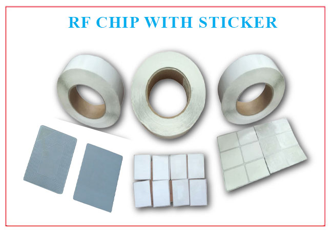 RF CHIP WITH STICKER