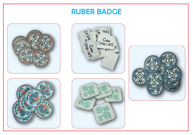  RUBER BADGE